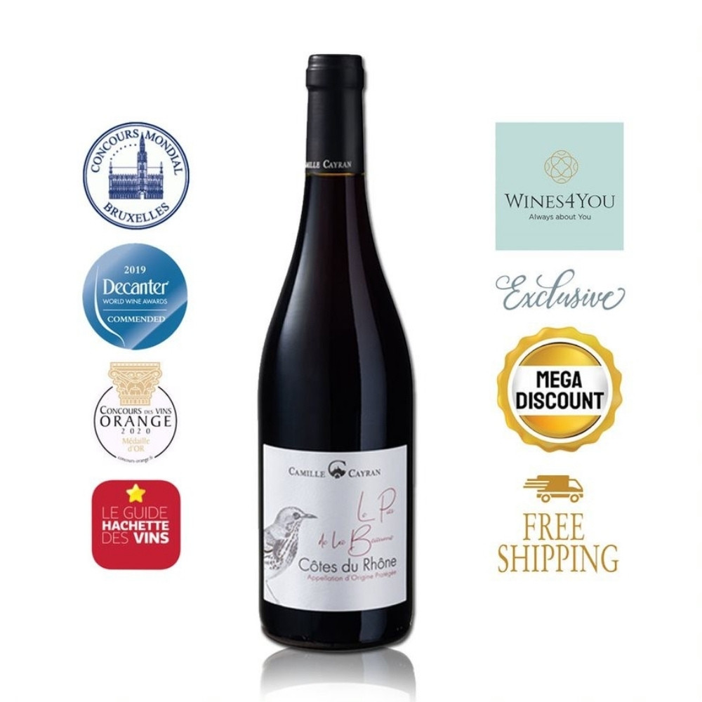 Camille Cayran Le Pas de la Beaume Cotes du Rhone Rouge France Red Wine